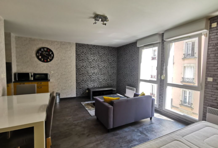 Salle de bain Appartement 1 Pièce 30 m², 505 € · Nancy 54000 · Quartier Mon Désert à Nancy