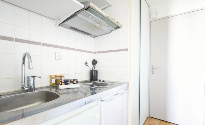Cuisine Studio, 1 Pièce · 18 m², 454 € · Tours 37000 · Quartier Giraudeau à Tours