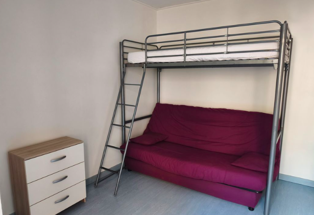 Chambre Appartement, 520 €, 1 Pièce · 22 m² · Toulouse 31200 · Quartier Minimes-Barriere de Paris à Toulouse