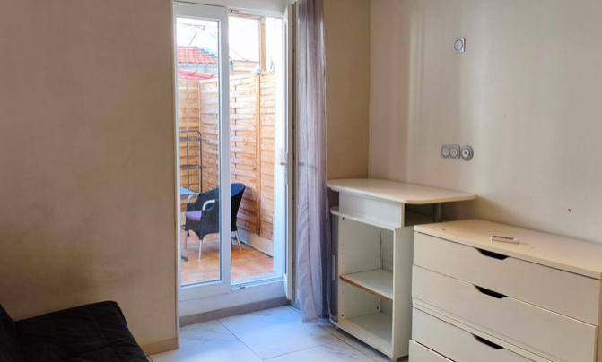 Chambre Appartement, 695 €, 1 Pièce · 14 m² · Nice 06000 · Quartier Médecin à Nice