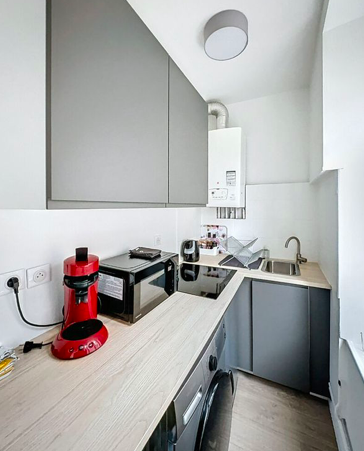 Cuisine Appartement, 2 Pièces · 27 m²· Reims 51100 · Quartier Centre-Ville à Reims