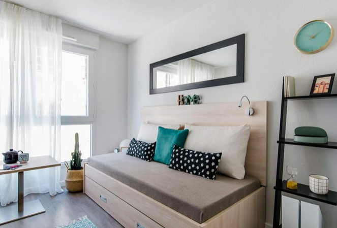 Cuisine Studio, 530 €, 1 pièce 17 m² · Nantes 44000 · Quartier Graslin à Nantes