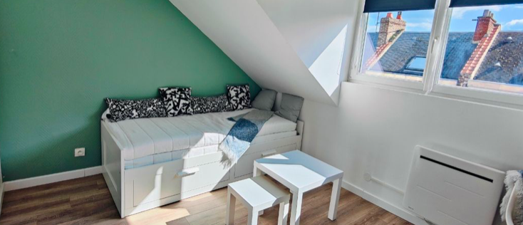 Chambre Studio, 460 €, 1 Pièce · 21 m² · Amiens 80000 · Quartier St.-Honoré-Jeanne d'Arc à Amiens
