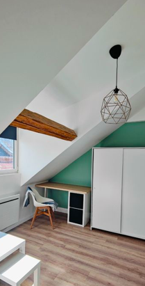 Cuisine Studio, 460 €, 1 Pièce · 21 m² · Amiens 80000 · Quartier St.-Honoré-Jeanne d'Arc à Amiens