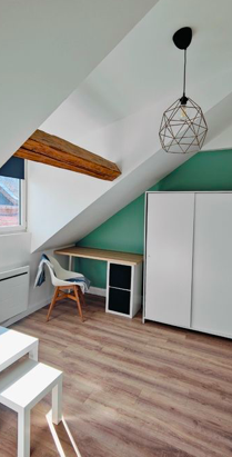 Salle de bain Studio, 460 €, 1 Pièce · 21 m² · Amiens 80000 · Quartier St.-Honoré-Jeanne d'Arc à Amiens