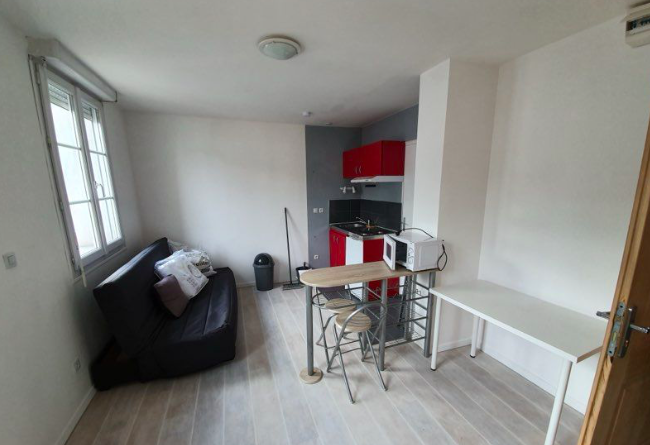 Chambre Studio, 480 €, 1 Pièce · 25 m² · Rouen 76000 · Quartier Coteaux Ouest à Rouen