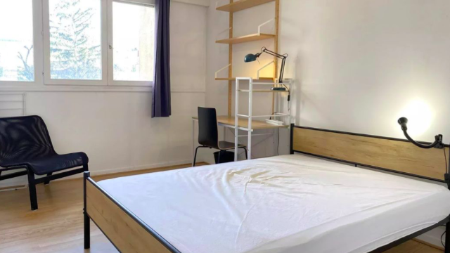 Chambre Appartement, 497 €, 1 Pièce · 12 m² · Villeurbanne 69100 · Quartier Croix Luizet à Villeurbanne