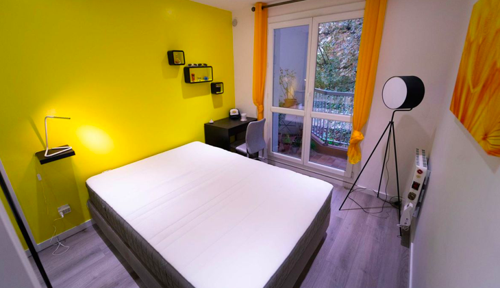 Salle de bain Colocation, 495 €, 6 Pièces · 95 m² · Lyon 69006 à Lyon