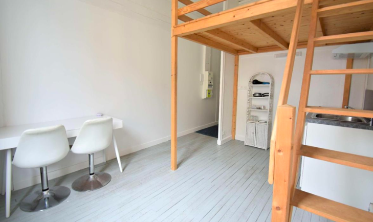 Chambre Studio, 536 €, 1 Pièce · 18 m² · Lyon 69008 · Quartier Monplaisir - Frères Lumière à Lyon