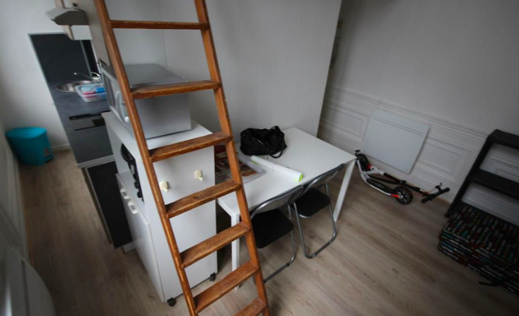 Chambre Studio, 465 € charges comprises, 1 Pièce · 17 m² · Lille 59000 · Quartier Euralille à Lille