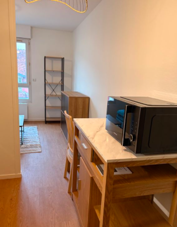 Chambre Studio, 500 €, charges comprises, 1 Pièce · 18 m²· Beauvais 60000 · Quartier Centre-ville à Beauvais