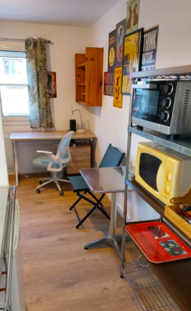Cuisine Studio, 500 € charges comprises, 1 Pièce · 18 m² · Grenoble 38100 · Quartier Jouhaux à Grenoble
