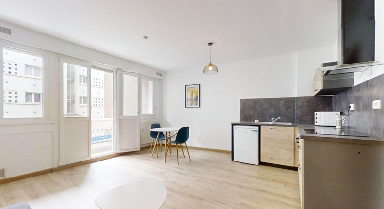 Cuisine Studio, 475 € charges comprises, 1 Pièce · 27 m² · Besançon 25000 · Quartier Chaprais Cras à Besançon