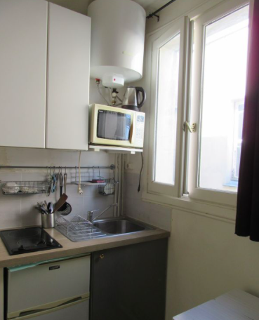 Chambre Appartement, 530 € charges comprises · 8 m²· Paris 75017 · Quartier Champerret à Paris