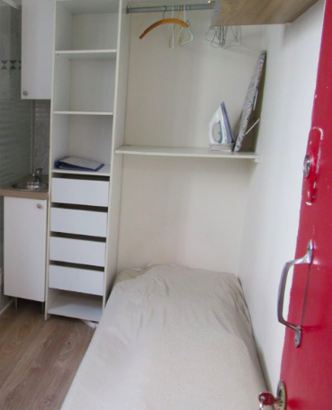 Salle de bain Appartement, 530 € charges comprises · 8 m²· Paris 75017 · Quartier Champerret à Paris