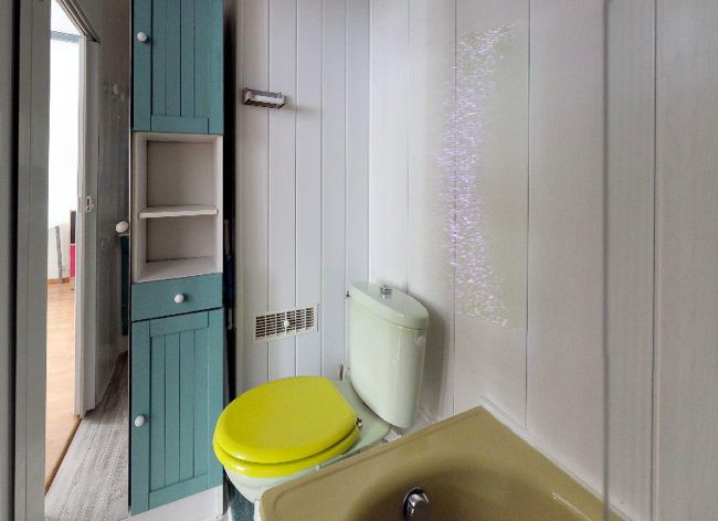 Salle de bain Appartement, 460 € charges comprises, 1 Pièce · 22 m² · Besançon 25000 · Quartier Boucle à Besançon
