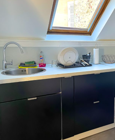 Cuisine Studio, 380 € charges comprises, 1 Pièce · 12 m² · Le Mans 72000 · Quartier Gare à Le Mans