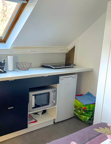 Salle de bain Studio, 380 € charges comprises, 1 Pièce · 12 m² · Le Mans 72000 · Quartier Gare à Le Mans