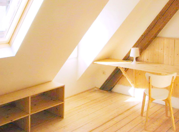 Chambre Studio, 346 € 1 Pièce · 18 m² · Strasbourg 67000 · Quartier Centre à Strasbourg