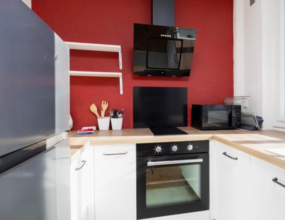 Cuisine Appartement, 650 € charges comprises, 1 Pièce · 29 m² · Caen 14000 · Quartier Le Port à Caen