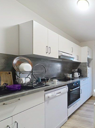 Cuisine Studio 520 € charges comprises, 1 Pièce · 12 m² · Bron 69500 · Quartier 7 Chemins à Bron