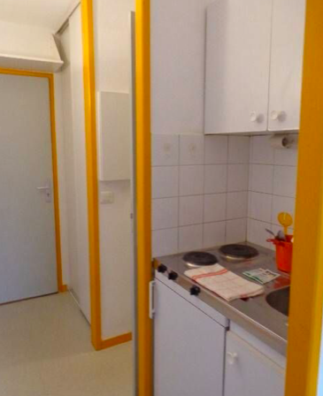 Cuisine Studio 500 € charges comprises, 1 Pièce · 19 m² · Bron 69500 · Quartier Rebufer à Bron