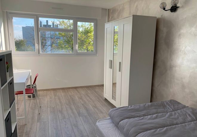 Chambre Colocation 450 € charges comprises, 3 Pièces · 56 m² · Mont-Saint-Aignan 76130 · Quartier Colbert - Les Coquets à Mont-Saint-Aignan
