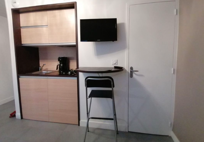 Chambre Studio 520 € charges comprises, 1 Pièce · 17 m² · Caen 14000 · Quartier Pierre Heuz à Caen