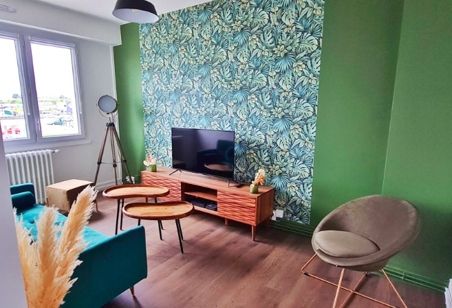 Cuisine Colocation 500 € charges comprises, 6 Pièces · 105 m² · Angers 49100 · Quartier Saint-Serge - Ney - Chalouère à Angers