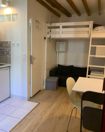 Photo 2 — Studio 447 € charges comprises, 1 Pièce · 11 m² · Paris 75019 · Quartier Buttes Chaumont - Jourdain à Paris