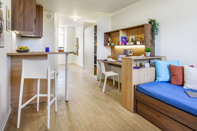 Salle de bain Studio 510 €, 1 Pièce · 16 m² · Vandoeuvre-lès-Nancy 54500 · Quartier Charmois - Nabécor - Tourtel - Brichambeau à Vandoeuvre-lès-Nancy