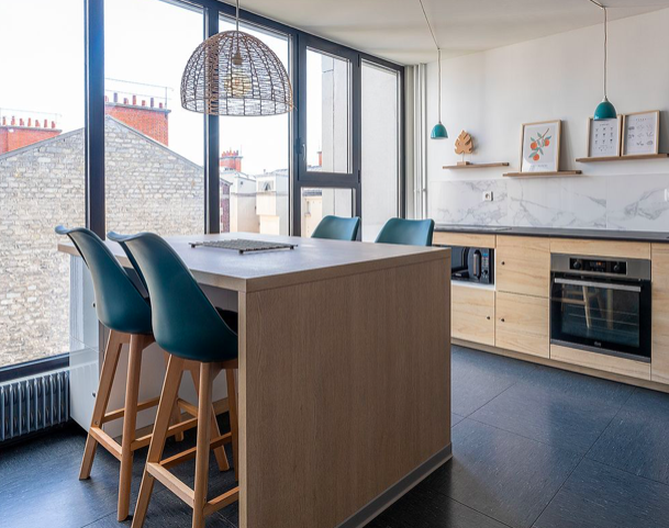 Studio 482 €, 1 Pièce, 11 m² · Paris 75013 · Quartier Butte-aux-Cailles — Colocation à Paris