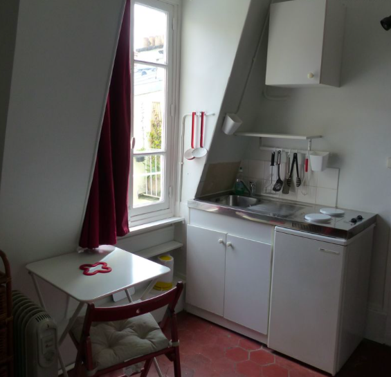 Photo 3 — Studio 550 € 1 Pièce, 11 m² · Paris 75011 · Quartier Père Lachaise - Folie-Regnault à Paris