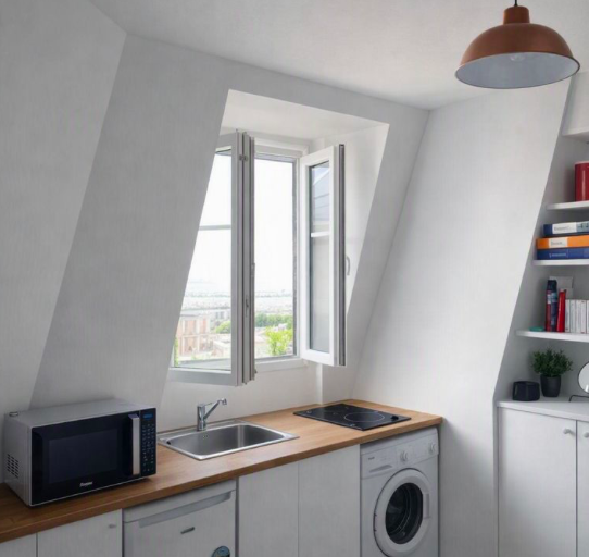 Studio 565 € charges comprises 1 Pièce, 10 m² · Paris 75018 · Quartier Montmartre - Sacré Coeur - Abbesses — Studio à Paris
