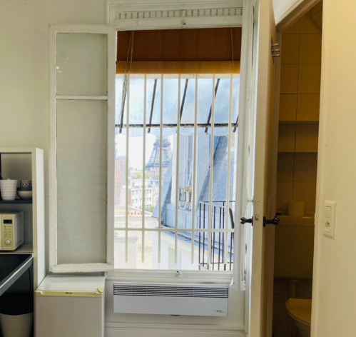 Studio 590 € 1 Pièce, 10 m² · Paris 75016 · Quartier Maison de la Radio — Studio à Paris