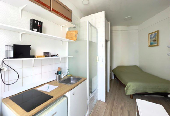 Photo 2 — Studio 650 € 1 Pièce, 12 m² · Paris 75116 · Quartier Henri Martin - Flandrin - Faisanderie à Paris