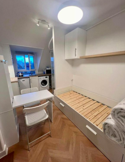 Studio 650 € 1 Pièce, 10 m² · Paris 75017 · Quartier Champerret — Studio à Paris