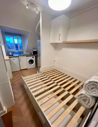 Photo 2 — Studio 650 € 1 Pièce, 10 m² · Paris 75017 · Quartier Champerret à Paris